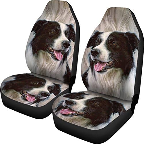בורדר קולי כלב הדפסת רכב מושב מכסה
