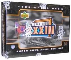 Superbowl xxxiii 1999 סיפון עליון - סט קופסא של 25