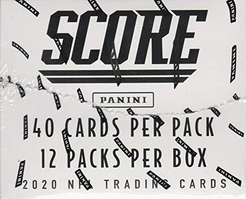 2020 Panini ציון קופסת חבילת שומן אטומה של כדורגל NFL. 40 כרטיסים לכל חבילה - 12 חבילות לתיבה - 480 כרטיסים בסך הכל. חפש 6 טירונים, 3