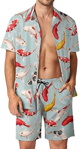 WeedKeycat יפה קוי דגים תלבושות חוף לגברים