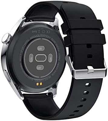 Topliu 1.28 אינץ 'שעון חכם אופנה, שעון Bluetooth חכם של מסך HD-HD מלא, שעון Bluetooth חכם, עם כפתור סיבוב, IP65 אטום למים, זיהוי שינה,