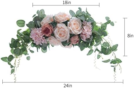 TREXD קשת חתונה סימולציה של פרחים קישוט פרח פרח דלת גרלנד דלת דלת דלתות קיר פרחי משי תלויים