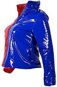 חצאית תחתונית של Foviguo, שובר רוח שרוול ארוך נשים פוצרות רוח של קפוצ'ים חופשת רוח אלגנטית
