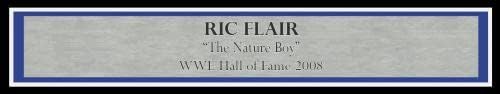 Ric Flair Autographed ממוסגר 8x10 תמונה 16x מלאי JSA 206935 - תמונות היאבקות חתימה