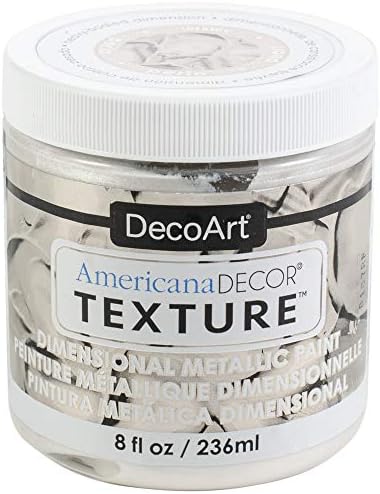 Decoart ADTX101-36 טקסטורה מתכתית 8oz pearl