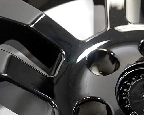 Elite Auto Auto Chrome Gloss Black 5 DBL SPK עורות גלגלים חדשים בגודל 18 אינץ 'לשברולט טאהו 2015-2020