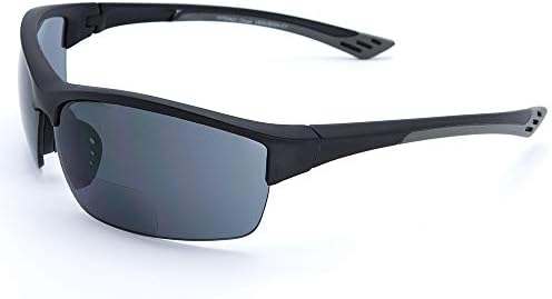 משקפי שמש דו-מוקדיים של ויטנזי חצי ללא שוליים טר90 ספורט עוטף משקפי שמש עם קוראים-צ ' יטי