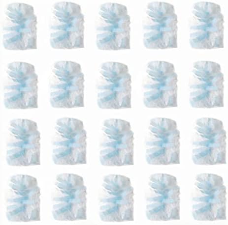 מילוי דאסטר חד פעמי של Suzzyvine, 180 מילוי דבק, סהכ 20 ספירה, כחול לבן