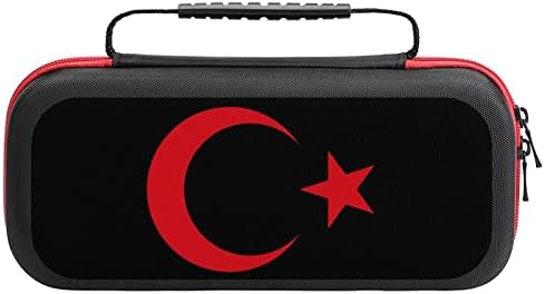 מעיל הנשק של טורקיה נשיאה לתיק Switch Lite תיק אחסון נסיעות נייד למשחקי אביזרים