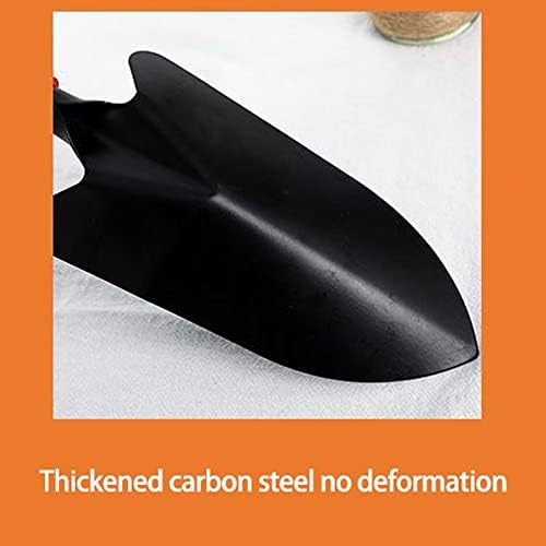 גינון כלים סט, שחור רחב חפירה ברזל עמיד גינון כלים הוא מתנה עבור חובבי גינון.כפפות חינם