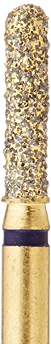 קרוסטק ז880/014 מ 'בורס יהלומים מצופה זהב 24 קראט, גליל קצה עגול: ז880/014 מ', ראש 1.4 מ מ, אורך 6.0 מ מ, בינוני
