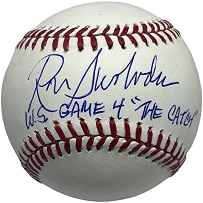 רון סוובודה חתום על בייסבול MLB JSA W562451 W/WS משחק 4 כתובת התפיסה - כדורי חתימה עם חתימה